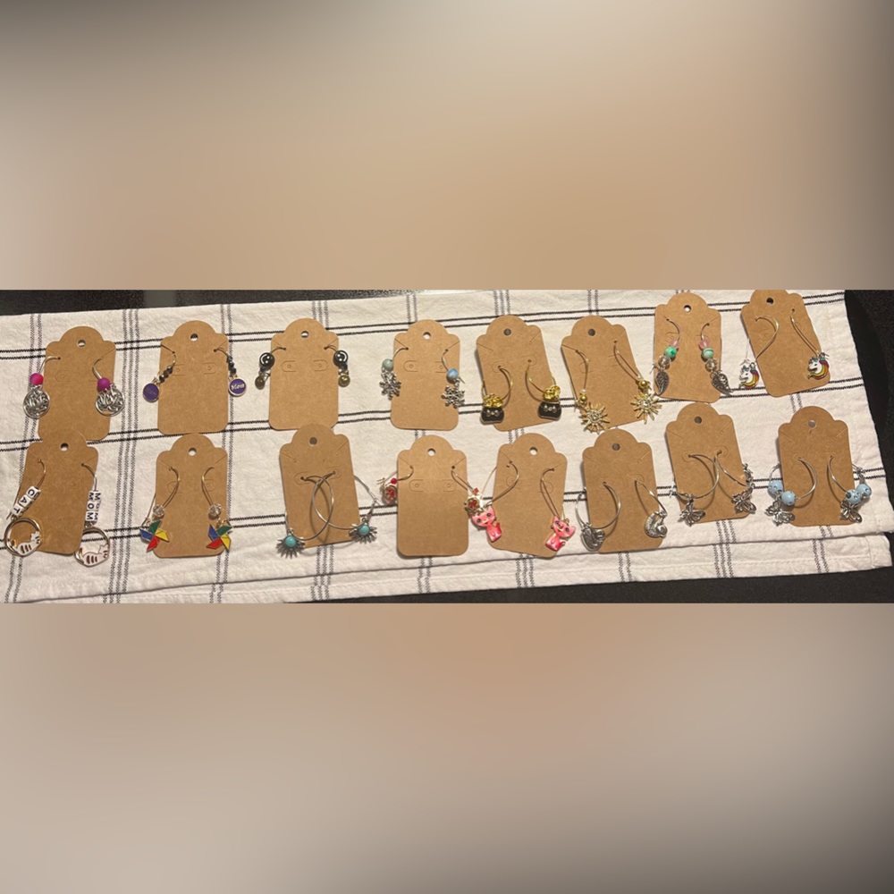 Handmade earrings. Free shipping with multiple purchases